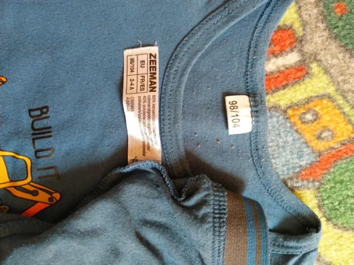 Ensemble maillot corps et boxer taille 2-4 ans, 98-104 cm - photo numéro 4