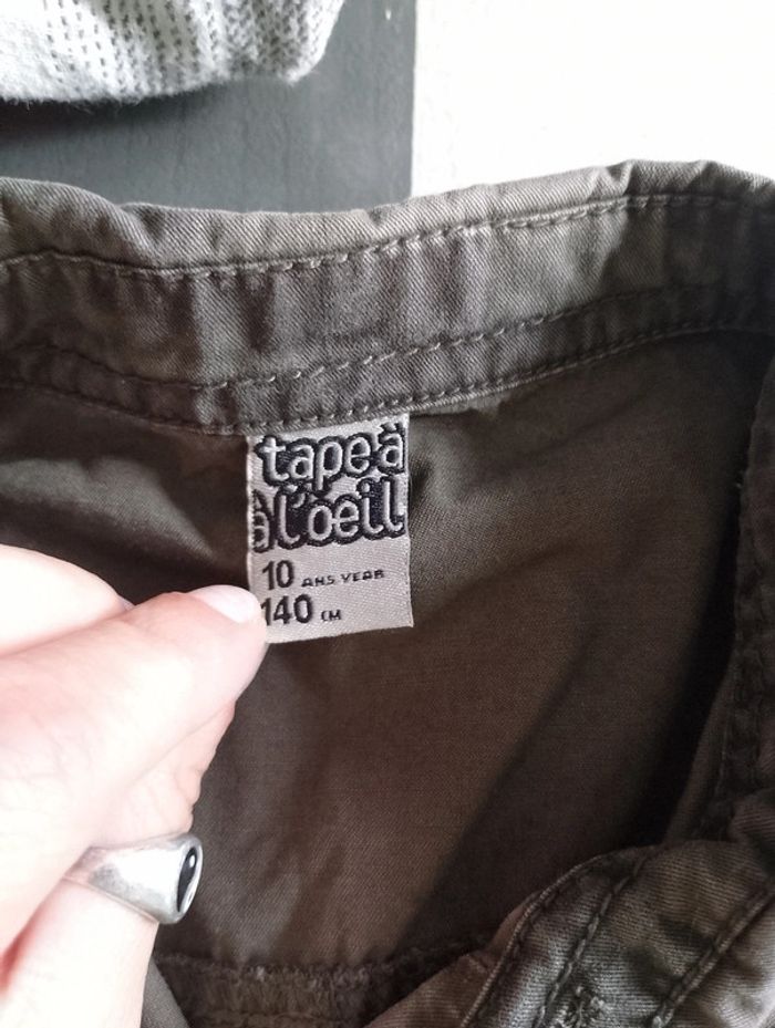 Chemise veste militaire 10 ans - photo numéro 2