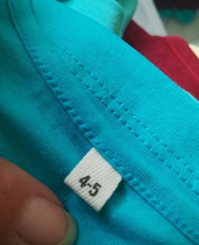 T shirt mc 4/5 ans fille - photo numéro 2