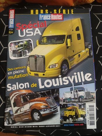 Livre revue hors série France routes spécial USA salon de Louiseville