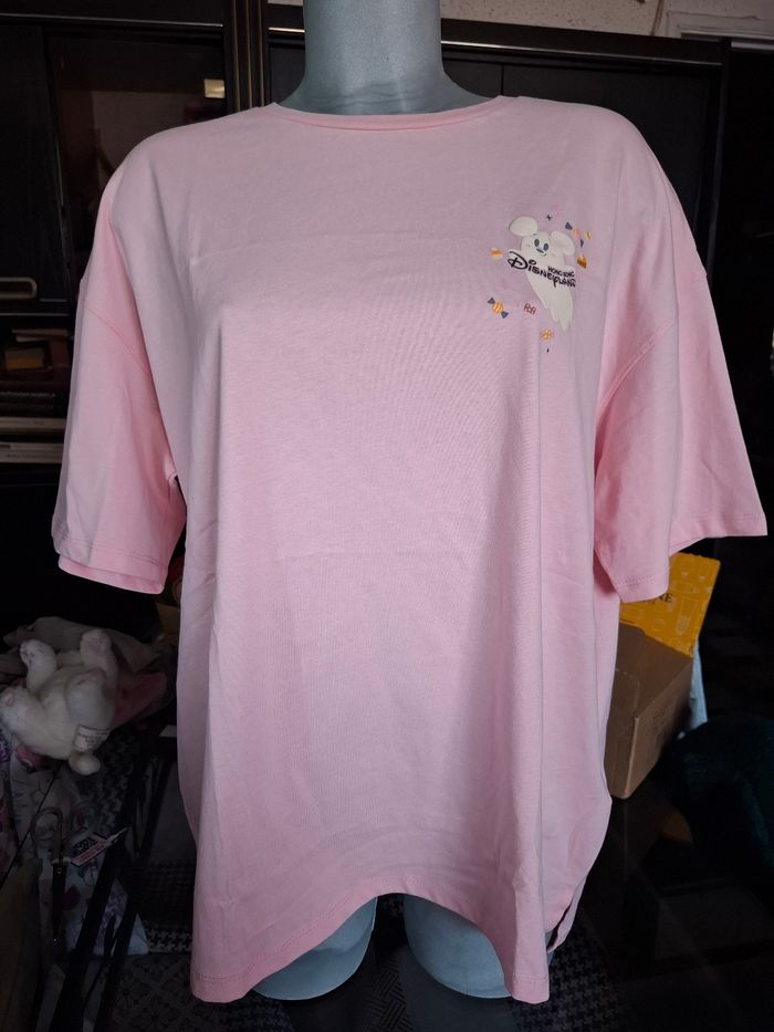 T-shirt Halloween Hong Kong Disneyland Mickey et Minnie Fantômes - photo numéro 2