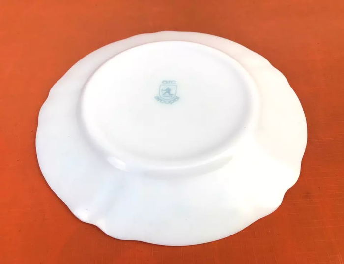 Années 1980 Assiette à dessert Arc Arcopal France Modèle Vénorica - photo numéro 4