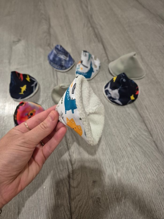 Tipis pipi/ pare pipi bébé garçon- Lot de 8 - photo numéro 2