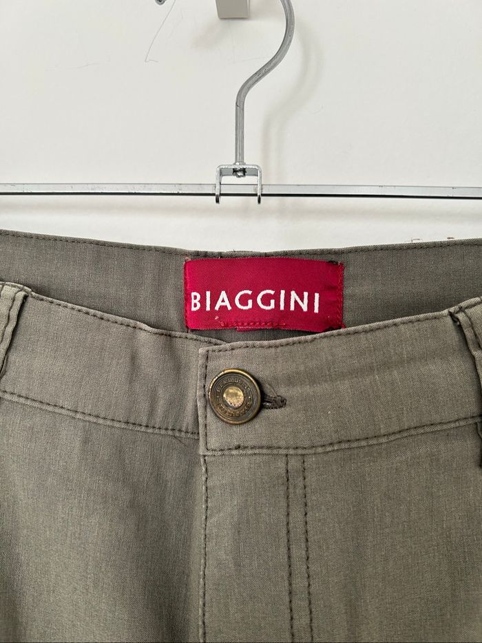 Pantalon kaki femme élastique Biaggini 42 - photo numéro 2