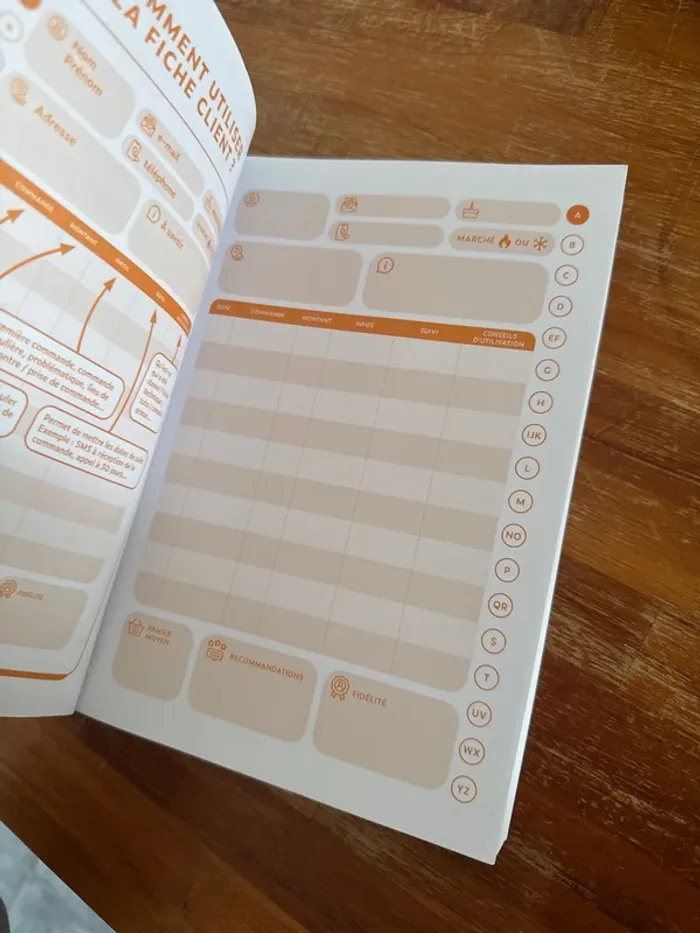 Livre mon agenda business coach suivi client - photo numéro 5