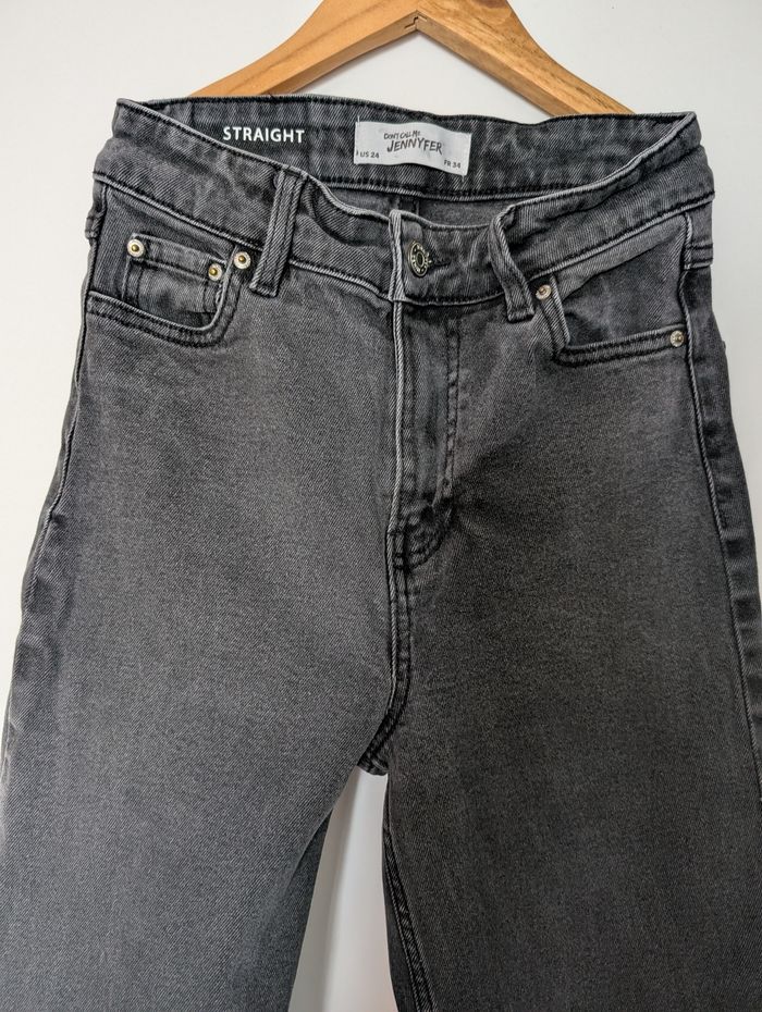 Jeans noir Straight Jennyfer - photo numéro 3