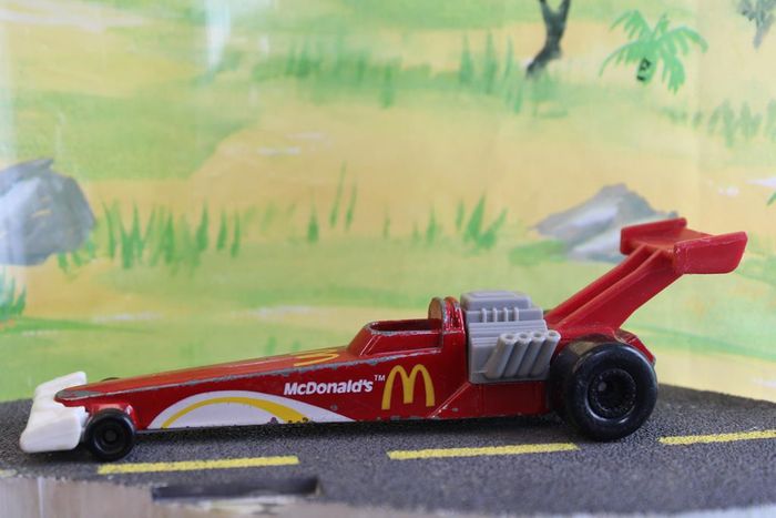 Hot wheels dragster Mc Donald