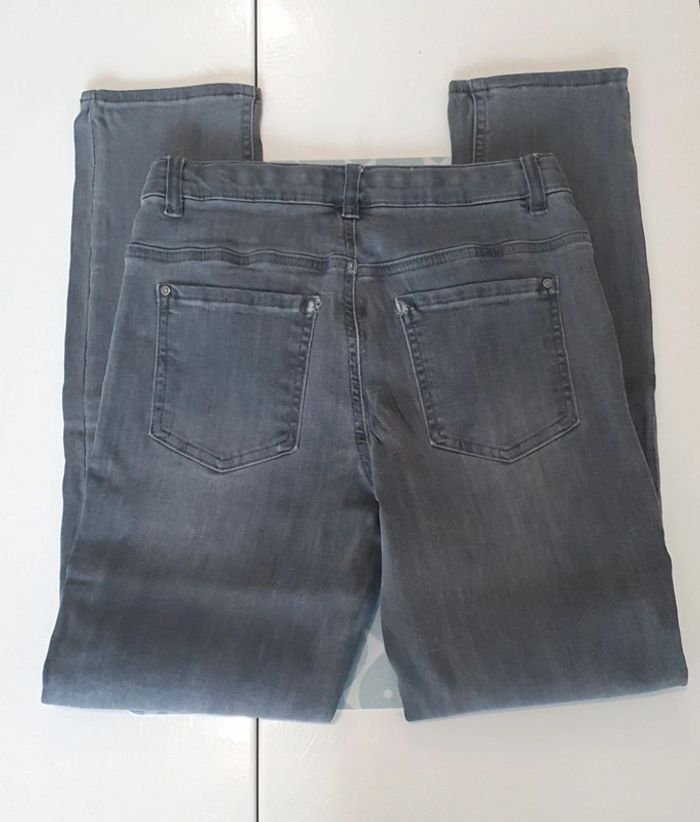 Jeans gris La Redoute - 14A - photo numéro 3