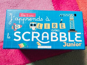 Jeu Scrabble apprentissage lecture