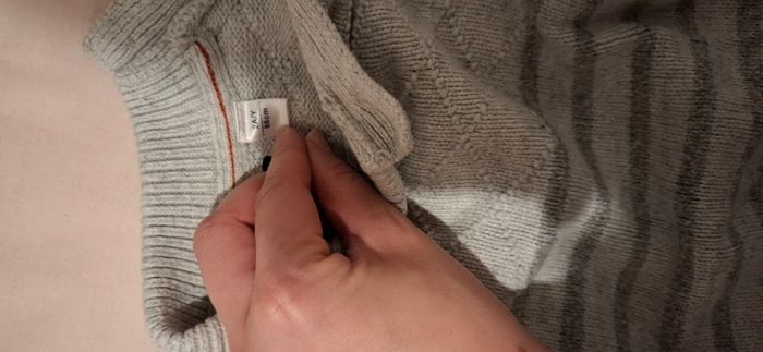 Pull chaud rayé gris 2 ans Okaidi - photo numéro 5