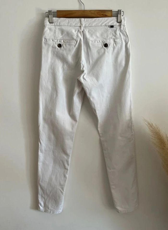 Pantalon/chino blanc Reiko - photo numéro 5