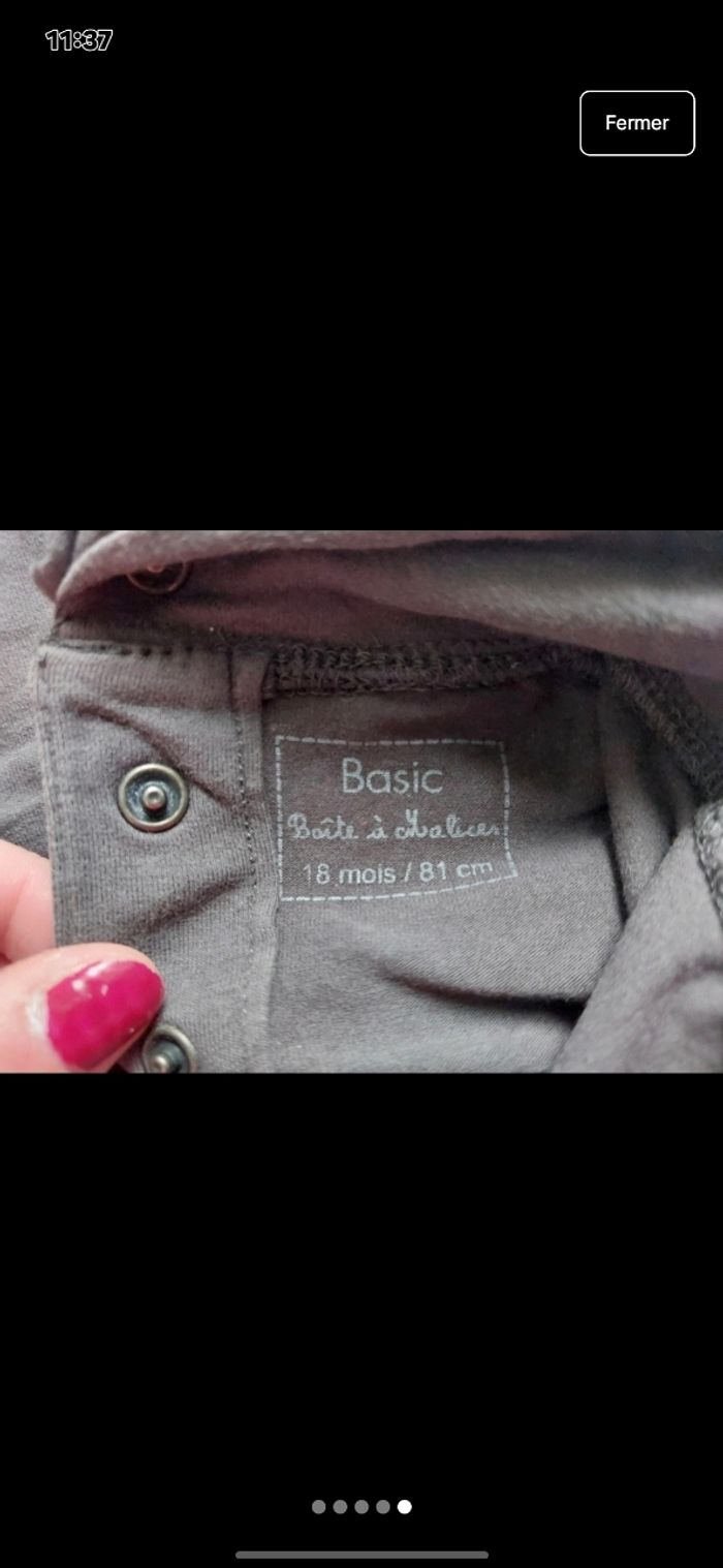 Sous pull garçon 18 mois - photo numéro 5