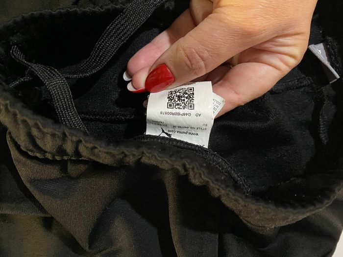 Bas de jogging noir puma taille 11/12 ans - photo numéro 4