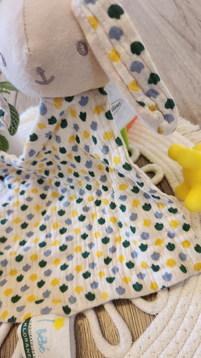 Doudou Lange Lapin Klorane - photo numéro 4