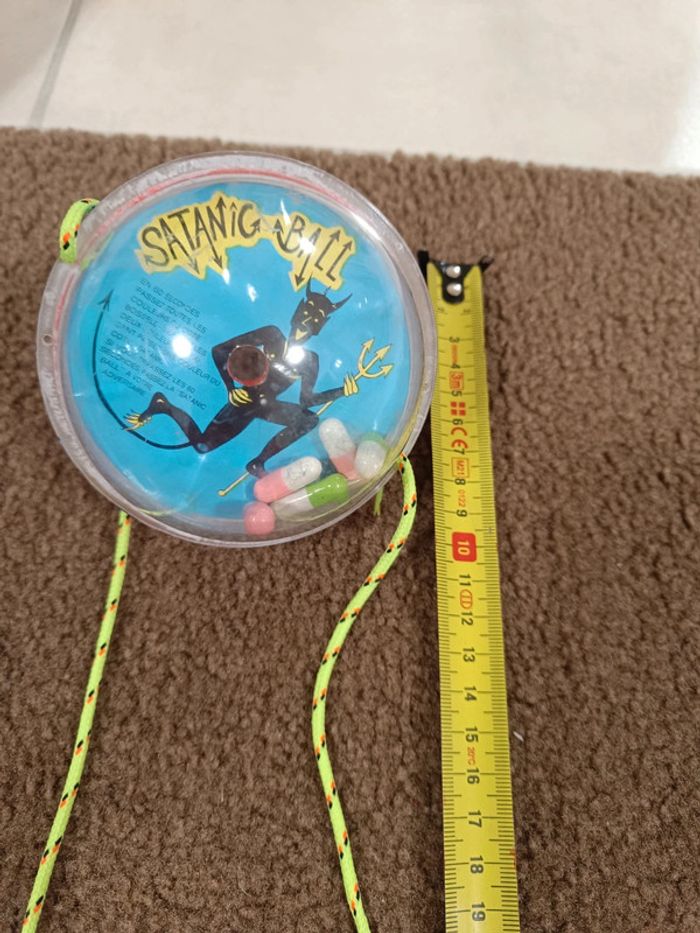 Rare jouet satanic ball jeu de patience cassetête - photo numéro 2