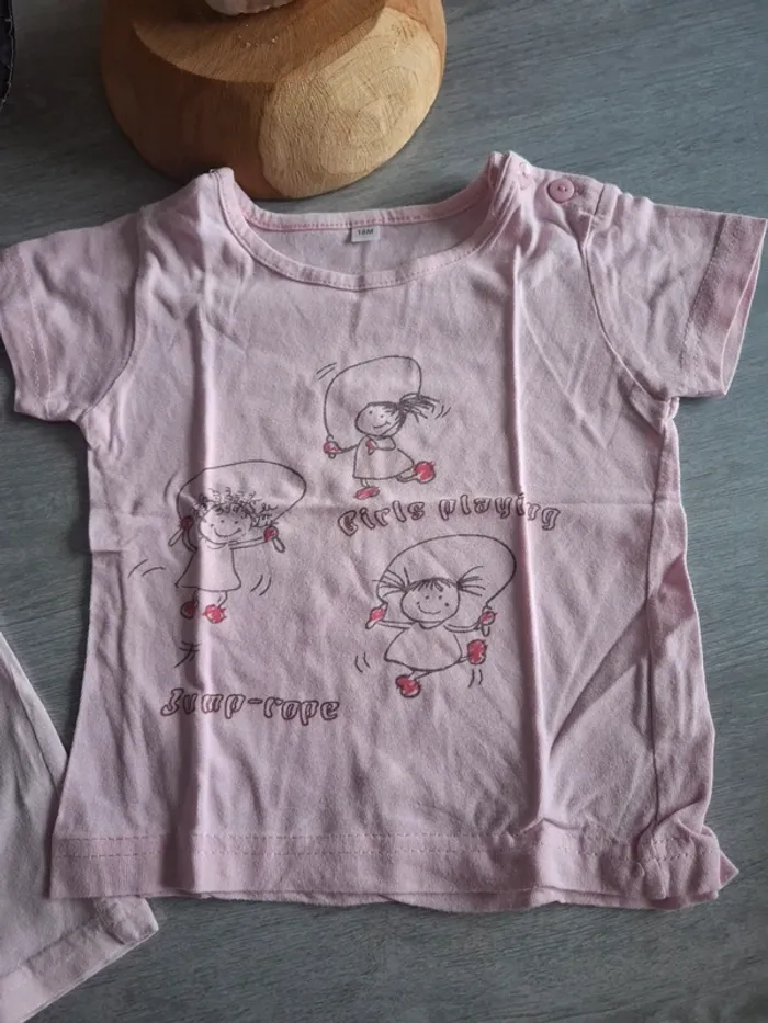 T-shirt à manche courte taille 18 mois - photo numéro 4