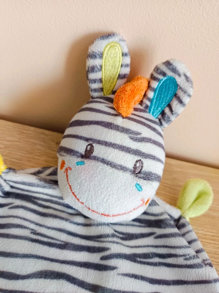 Doudou zèbre nicotoy - photo numéro 2