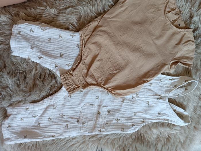 Salopette Verbaudet été bodies 6 mois - photo numéro 2