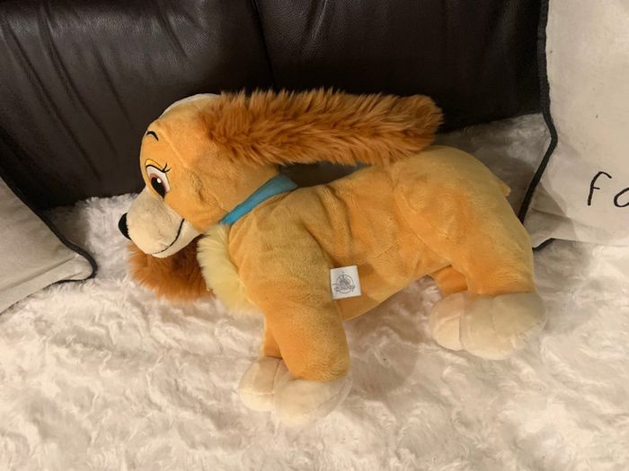 Peluche belle et le clochard disneystore - photo numéro 4