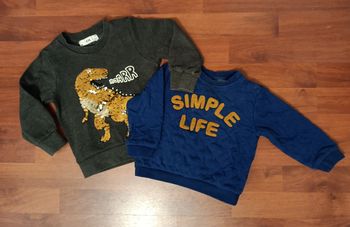 Lot de 2 sweats 24 mois