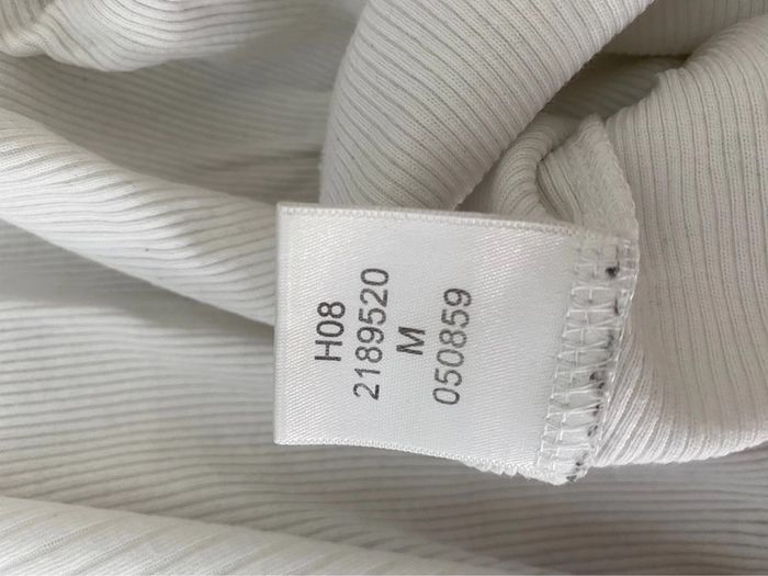 408 - haut blanc côtelé Devred - photo numéro 8
