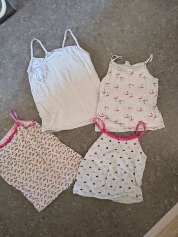 Lot de maillots de corps 8 ans 
