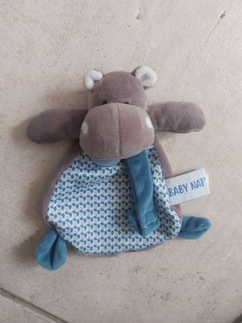Doudou hippopotame 