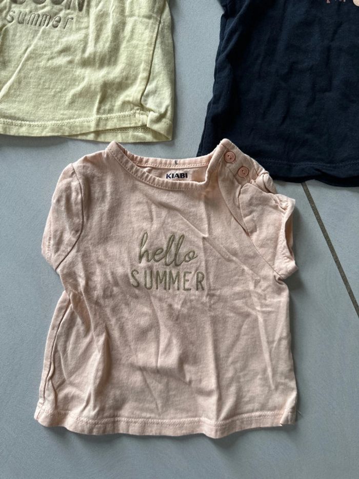 Lot de 3 t-shirt en 3 mois - photo numéro 4