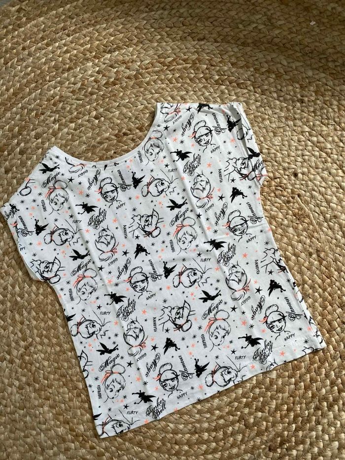 T-shirt mc fée clochette disney 4 ans - photo numéro 2