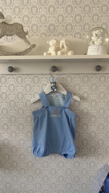 Salopette dpam 6 mois bleu