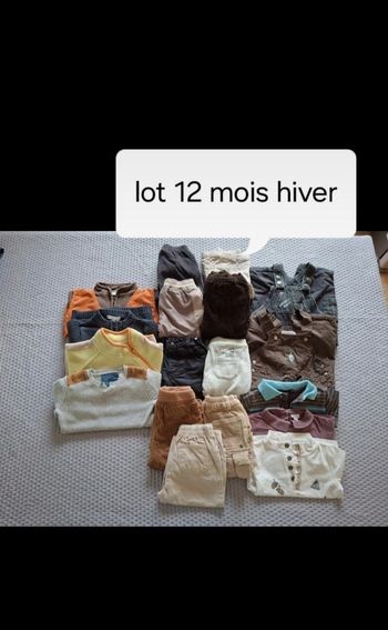 Lot 12 mois hiver