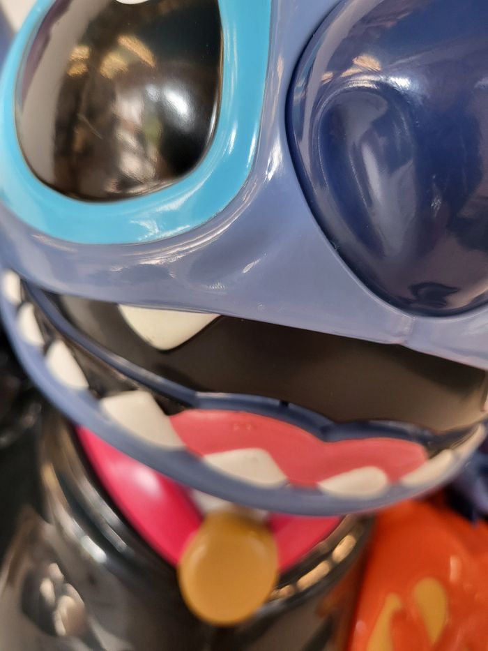 Seau pop-corn Stitch vampire Dracula Halloween citrouille potiron Disney - photo numéro 4