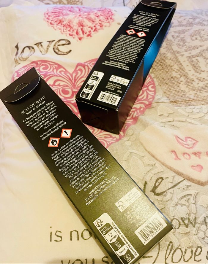 Lot de 2 diffuseurs  parfums senteurs avec bâtonnets maison nocibe - photo numéro 3