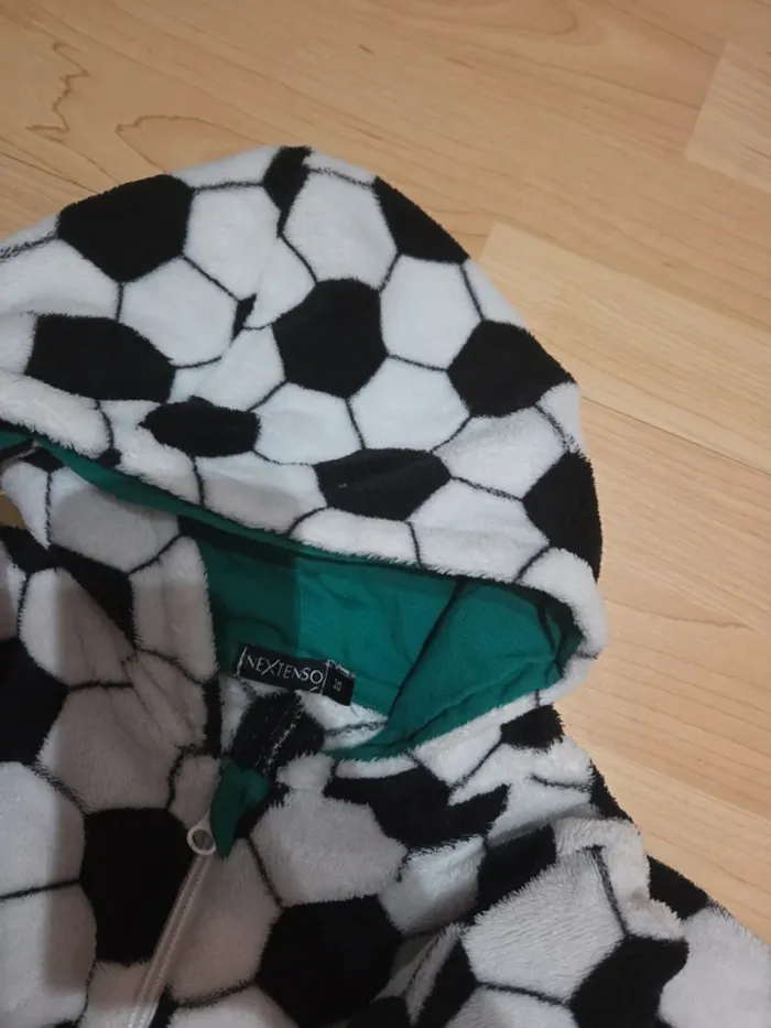 Pyjama pilou pilou 10ans garçon foot - photo numéro 3