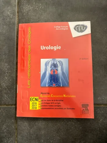 Livre les référentiels des collèges urologie