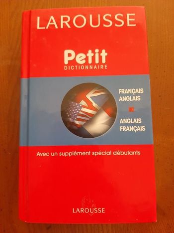 Petit dictionnaire français anglais