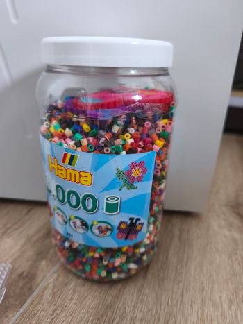 Perles à repasser et lot de supports