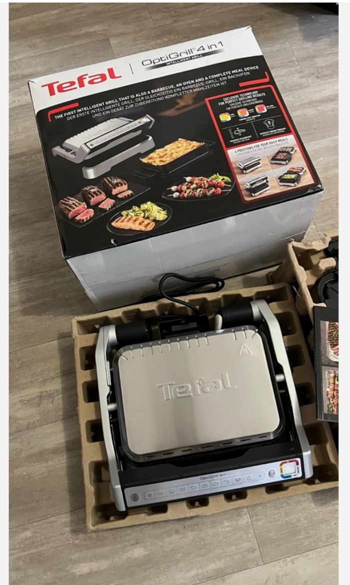 Optigrill 4 in 1 Tefal Neuf - photo numéro 2