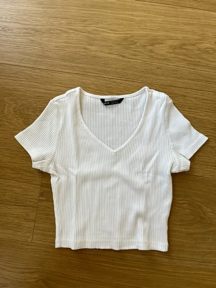 Teeshirt blanc Shein taille XS