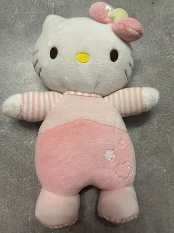 Peluche hochet hello Kitty 