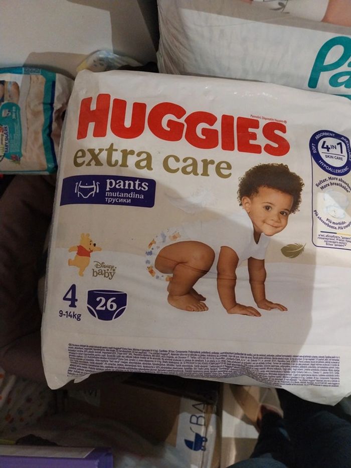 Couche cullote huggies t4 ×26 - photo numéro 2