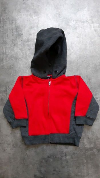 Veste à capuche fermeture éclair garçon