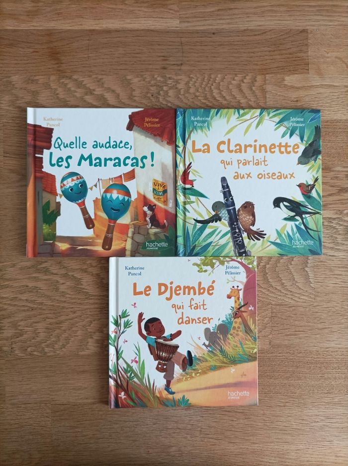 Lot de 3 livres Katherine Pancol et Jérôme Pélissier