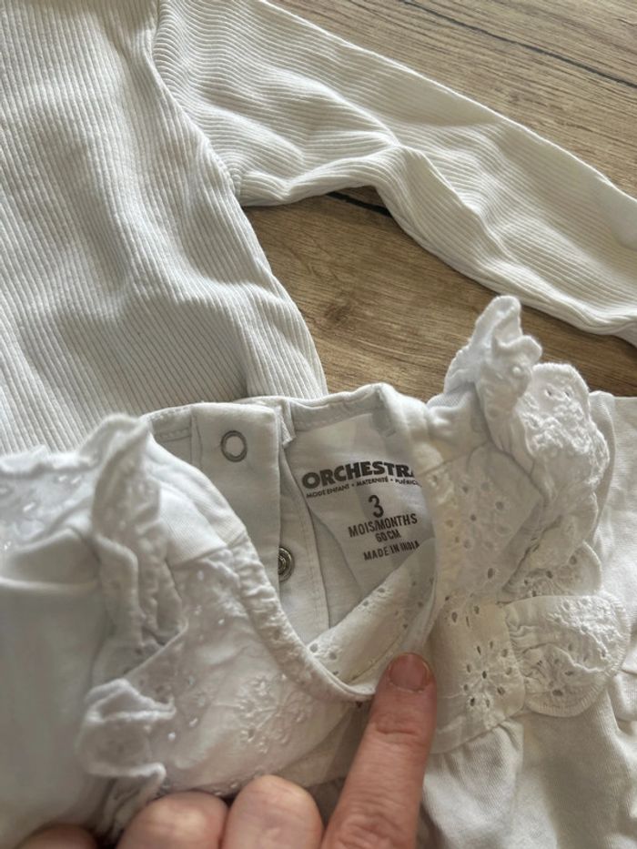 Lot de 2 pulls 3 mois - photo numéro 3