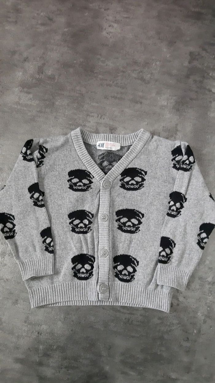 Gilet garçon 100% coton