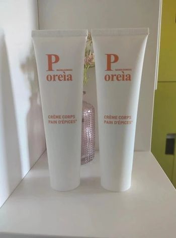 Poreia Crème corps pain d'épices x 2