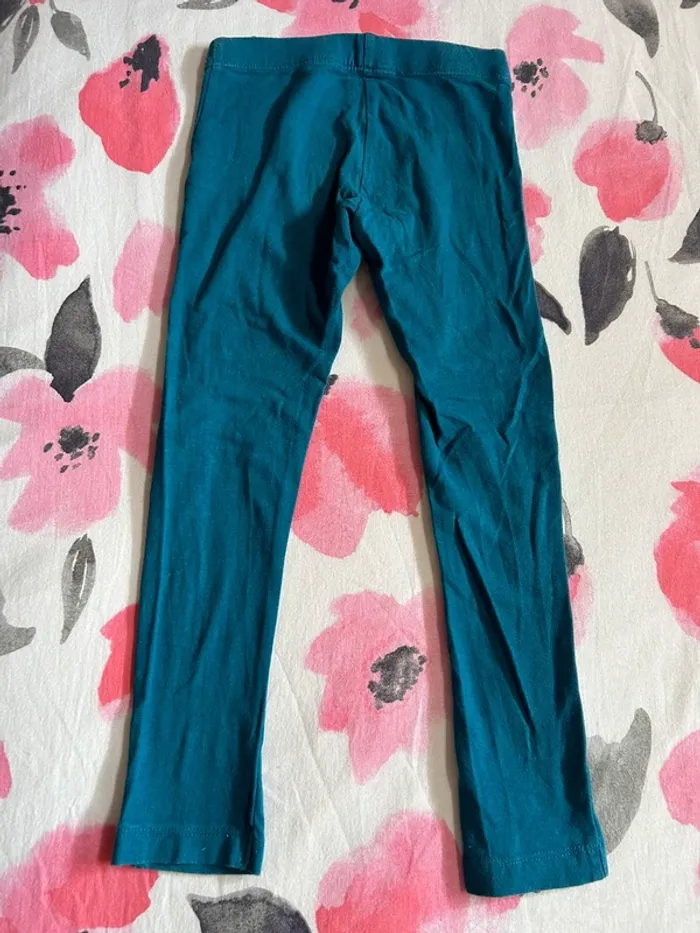 Legging long bleu canard - photo numéro 3