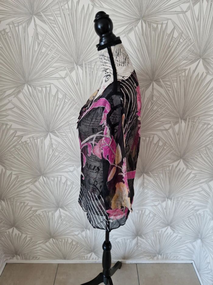 Joli haut transparent taille 40/42 - photo numéro 3