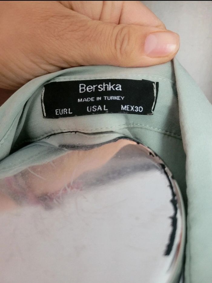 Tunique ceintré pistache - photo numéro 3