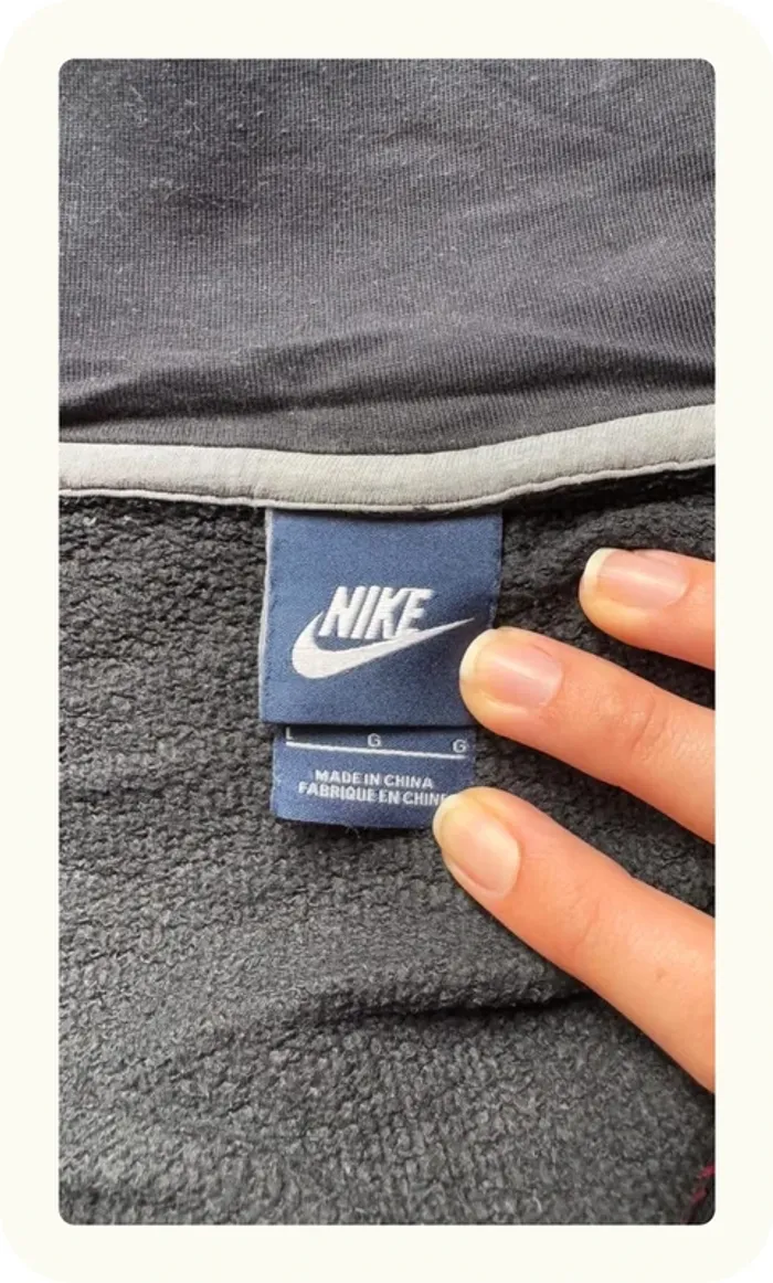 Veste sûrement à capuche homme Nike Taille L - photo numéro 4